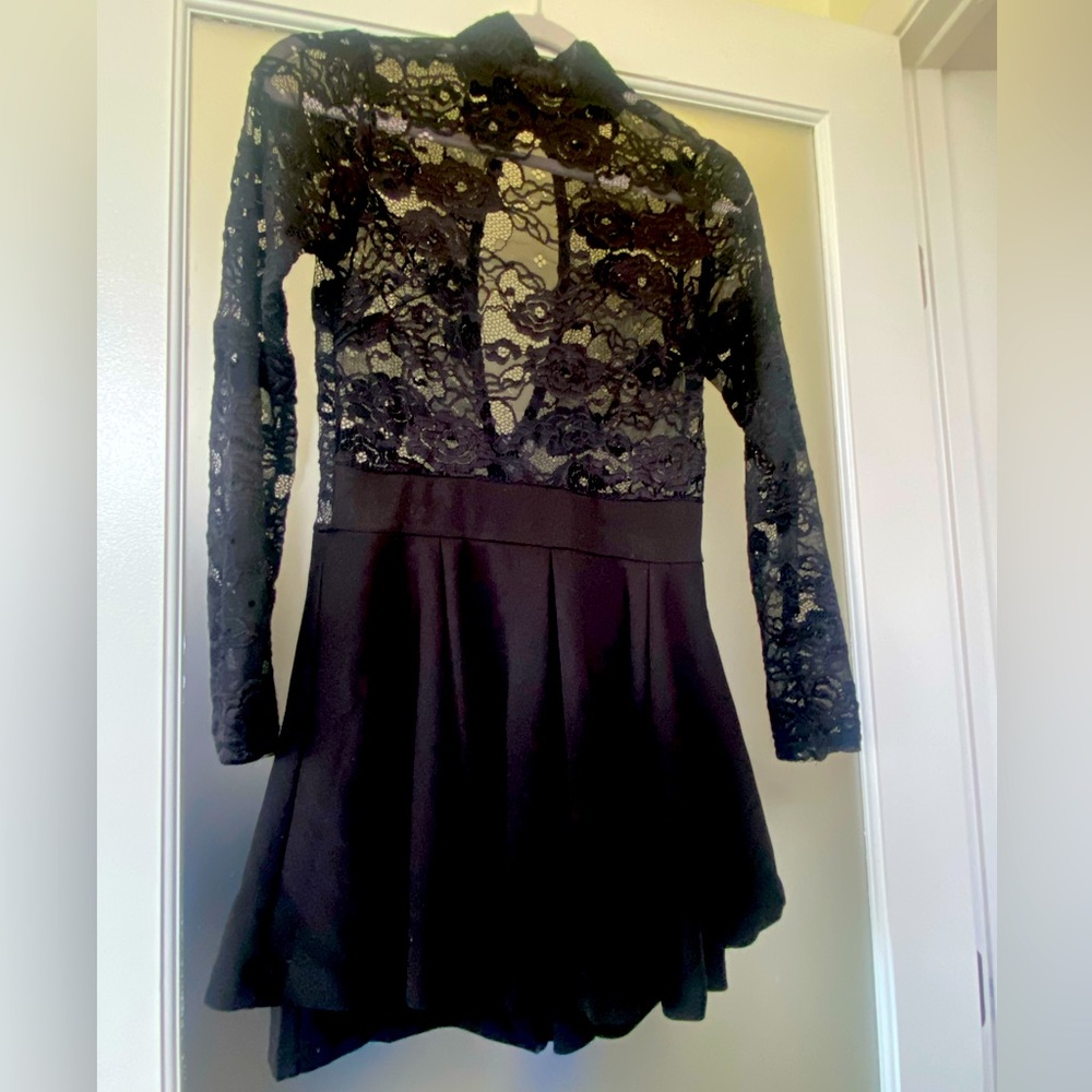 Elegant little black dress(Skort)